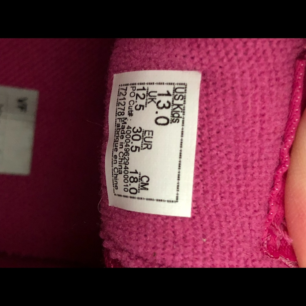 Vans - Hi Top Fringes - Youth 13 - 721278 - Picture 4 of 5